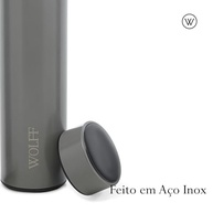 Garrafa Térmica com Termômetro LED 500ml - Aço Inox Wolff | Bebidas Quentes e Frias por até 12h - imagem 5
