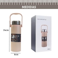 Garrafa Térmica Inox 304 - Mantém Bebidas Quentes ou Geladas por Horas - Ideal para Academia, Escola e Trabalho - imagem 3