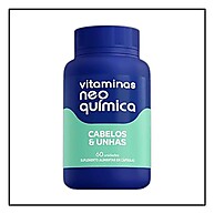 Cabelos & Unhas Fortes: Kit 2x Vitaminas Neo Química - imagem 1