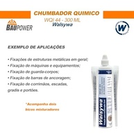 Chumbador Químico Walsywa WQI 44 300ml: Fixação de Alta Resistência e Segurança - imagem 4