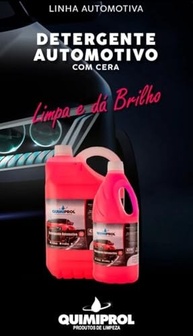 Detergente Automotivo Quimiprol Tripla Ação com Cera Concentrado 2L: Limpeza, Proteção e Brilho Profissional - imagem 5