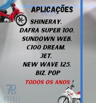 Kit 2 Pneus Technic Sport R 2.75-17 + 110/80-14 para Honda Biz/Pop - Balão e Estilo - imagem 5