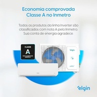 Ar Condicionado Split Hi Wall Elgin Eco Dream Connect Inverter 9.000 Btus Quente e Frio 220v R-32 - imagem 4