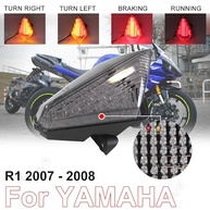 Lanterna Traseira LED Fumê Arashi para Yamaha R1 2007-2008: Segurança e Estilo Integrados - imagem 5