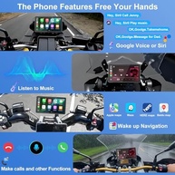 Tela GPS Moto BMW R1200GS R1250GS S1000XR Tenbaba MT-A6: CarPlay Sem Fio, IP67 e Visão HD - imagem 5