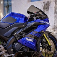 Protetor de Quadro Motoaggrandize para Yamaha R125, R15V2/V3/S, MT15 - Segurança e Estilo em Preto - imagem 5
