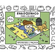 Rabisquinhos para Colorir: Brigadeiro e Paçoca 🎨 - imagem 1