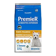 Ração Filhote Pequeno Porte Premier Indoor 2,5Kg - imagem 1