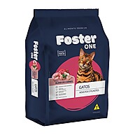 Ração Foster One Blend Carne 10,1Kg: Nutrição Premium para Gatos - imagem 1