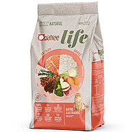 Ração Gatos Castrados: Life Salmão e Arroz 10kg - imagem 1