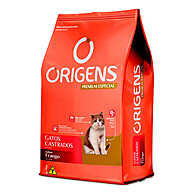Ração Gatos Castrados: Origens Premium Frango 1Kg - imagem 1
