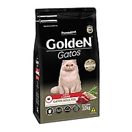 Ração Golden Gatos Adultos Carne: Sabor Irresistível! - imagem 1