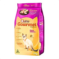 Ração Quatree Gourmet 3kg para Gatos Adultos – Nutrição Premium - imagem 1