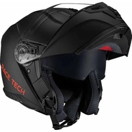 Capacete Race Tech Signal Escamoteável Preto Fosco c/ Óculos Interno - Tamanho G - imagem 3
