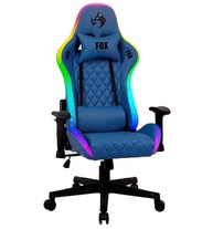 Cadeira Gamer Fox Racer Zerda Branco Com Apoio De Pe - imagem 4