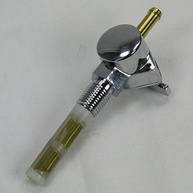 Válvula Petcock de Combustível Cromada com Filtro para Motos Custom | Harley, Chopper, Bobber, Cafe Racer - imagem 4
