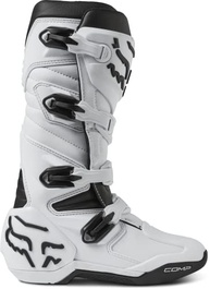 Bota Fox Racing Comp Branca: Conforto e Proteção para Motocross e Dirt Bike (Tamanho 41) - imagem 4