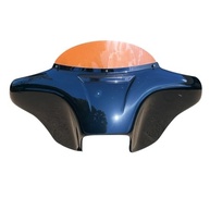 Carenagem Batwing QK Racing para Harley Softail Deluxe (1987-2017) com Para-brisa e Suporte para Alto-falante 6x9 - imagem 5