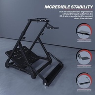 GT Omega DD-X: O Suporte de Volante Definitivo para Sim Racing | Estabilidade e Ajustes Profissionais - imagem 5