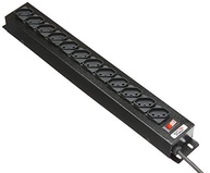 Régua Extensora Force Line 1,5m Bivolt com 12 Tomadas Tripolares para Rack - Preto - imagem 3
