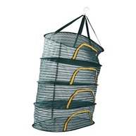Rack de Secagem Suspensa 4 Camadas - Malha Respirável para Plantas e Alimentos - imagem 3