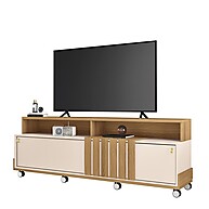 Rack Bancada Graci para TV até 70" com Rodízios: Moderno e Funcional - imagem 1