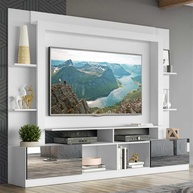 Rack com Painel TV 65" Oslo: Elegância e Organização - imagem 1