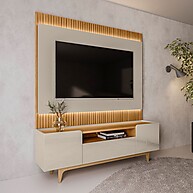 Rack com Painel TV 70" Orlando: Led e Design! - imagem 1