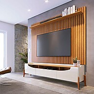 Rack com Painel TV Loft 2.2: Organize e Decore! - imagem 1