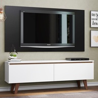 Rack e Painel TV 55” Le Mans Madesa: Moderno e Funcional - imagem 1