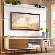Rack e Painel TV 65” Dubai Madesa: Elegância e Organização - imagem 1