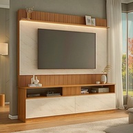 Rack e Painel TV 70" Rio Branco: Seu Lar Completo! - imagem 1