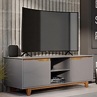 Rack Flow: Design e Madeira Maciça - imagem 1