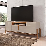 Rack Lizz 190 com 4 Portas Soft-Close – Elegância e Funcionalidade - imagem 1