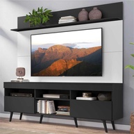 Rack Painel TV 65" Madri: Estilo Retrô e Moderno - imagem 1