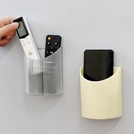 Prateleira Rack para Ar Condicionado e TV com Caixa Transparente para Celular - Design Moderno e Durável - imagem 3