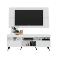 Rack Retrô com Painel TV 65" Flórida: Estilo e Organização - imagem 1