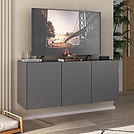Rack TV 32" Suspenso: Organize e Decore! - imagem 1