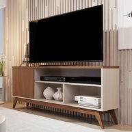Rack TV 55" Retrô: Elegância e Organização - imagem 1