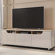 Rack TV 60" Jersey: Mais Estilo e Organização! - imagem 1