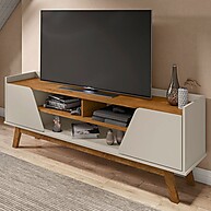 Rack TV 65" Turim: Mais Estilo e Organização! - imagem 1