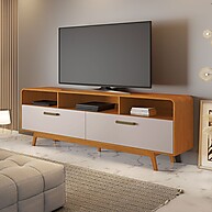 Rack TV 70” Cristal: Design e Funcionalidade - imagem 1