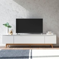 Rack TV 75” Flynt: Elegância e Espaço! - imagem 1