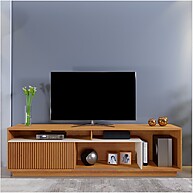 Rack TV 75" Ripado: Elegância e Organização - imagem 1