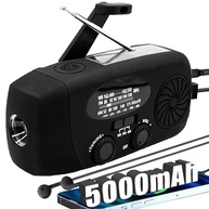 Rádio de Emergência Meteorológica NOAA 5000mAh: Alerta, Carrega e Ilumina! - imagem 2