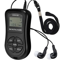 Mini Rádio Portátil FM ZHIWHIS: Som Estéreo, Display LCD e Design Compacto para o Seu Dia a Dia - imagem 2