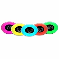 Rádio Despertador iHome FM com Luzes Coloridas, USB e Alarme Personalizável - imagem 5