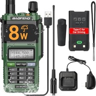 Rádio Baofeng UV-9R Pro 8W: Comunicação Robusta e Longo Alcance à Prova d'Água - imagem 2