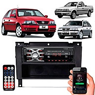 Rádio Automotivo 1 Din + Moldura Gol G3: Som Completo! - imagem 1