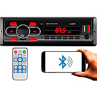 Rádio Automotivo Bluetooth FP 100 – Potência, USB e Som HD - imagem 1